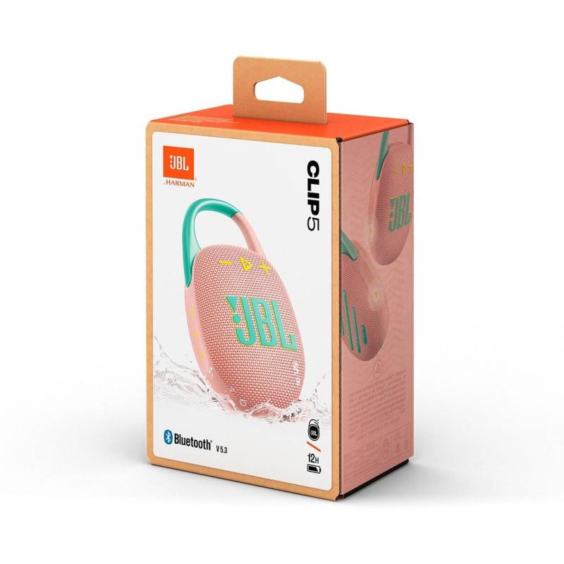 Портативна колонка JBL CLIP 5 PINK