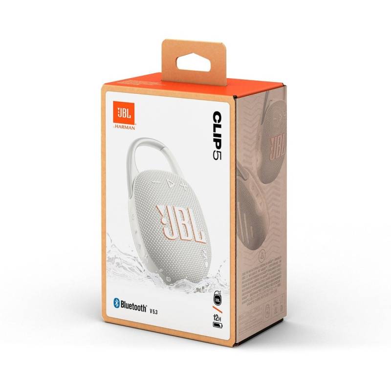 Портативна колонка JBL CLIP 5 WHITE