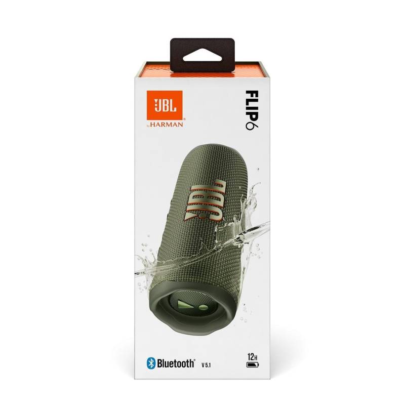 Портативна колонка JBL FLIP 6 GREEN