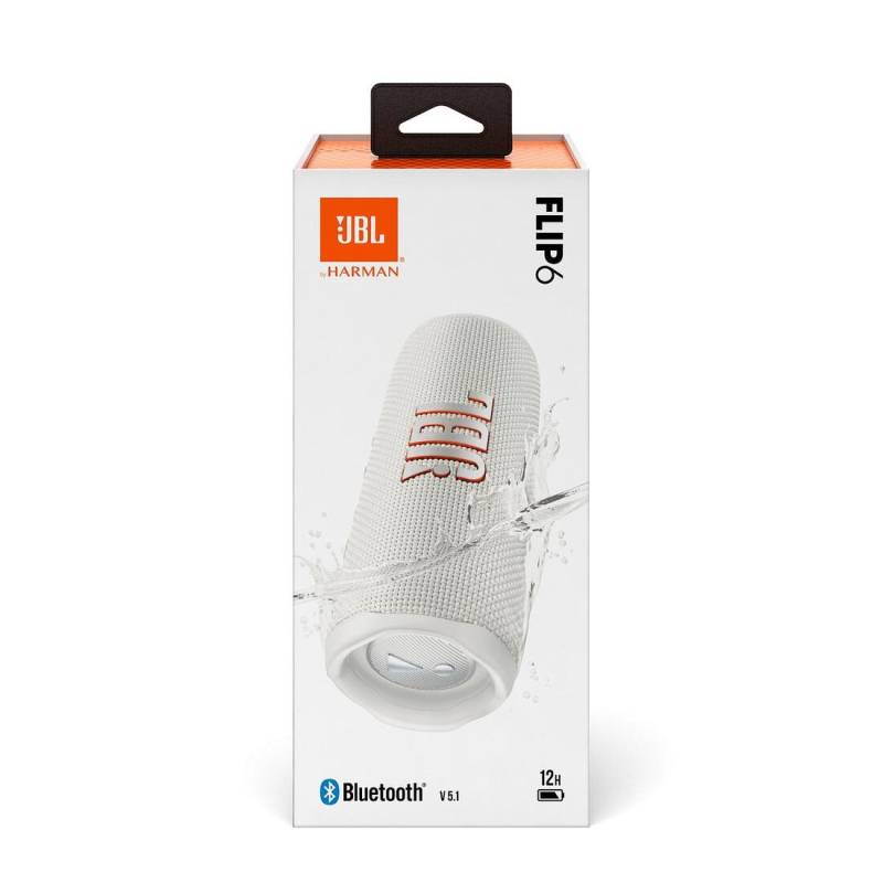 Портативная колонка JBL FLIP 6 WHITE