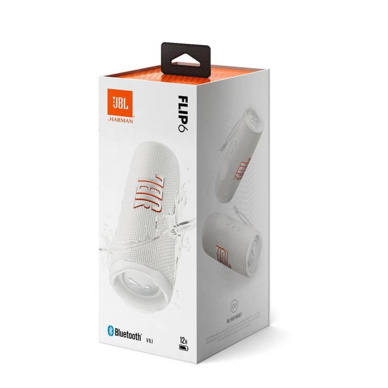 Портативная колонка JBL FLIP 6 WHITE