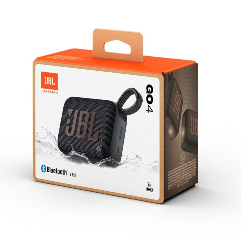 Портативна колонка JBL Go 4 BLK
