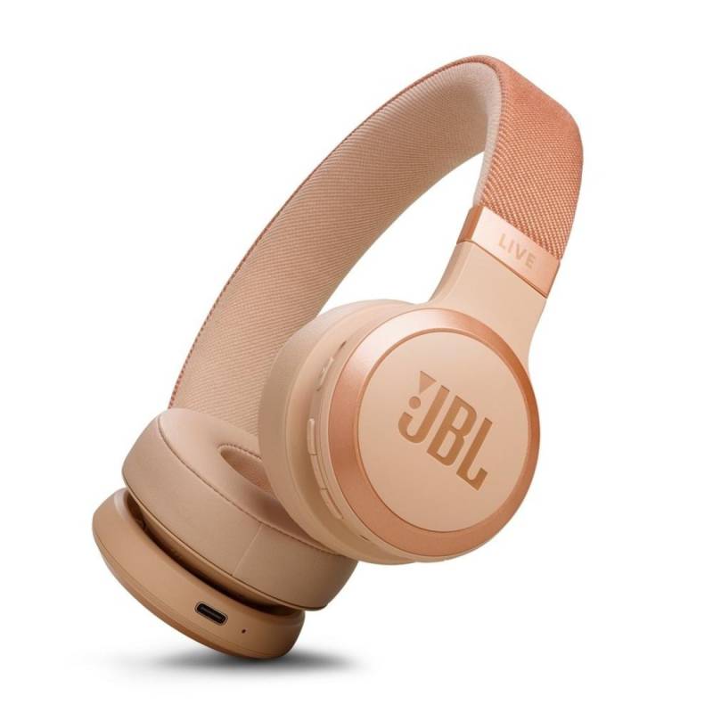 Навушники закриті JBL LIVE 670 NC BEIGE
