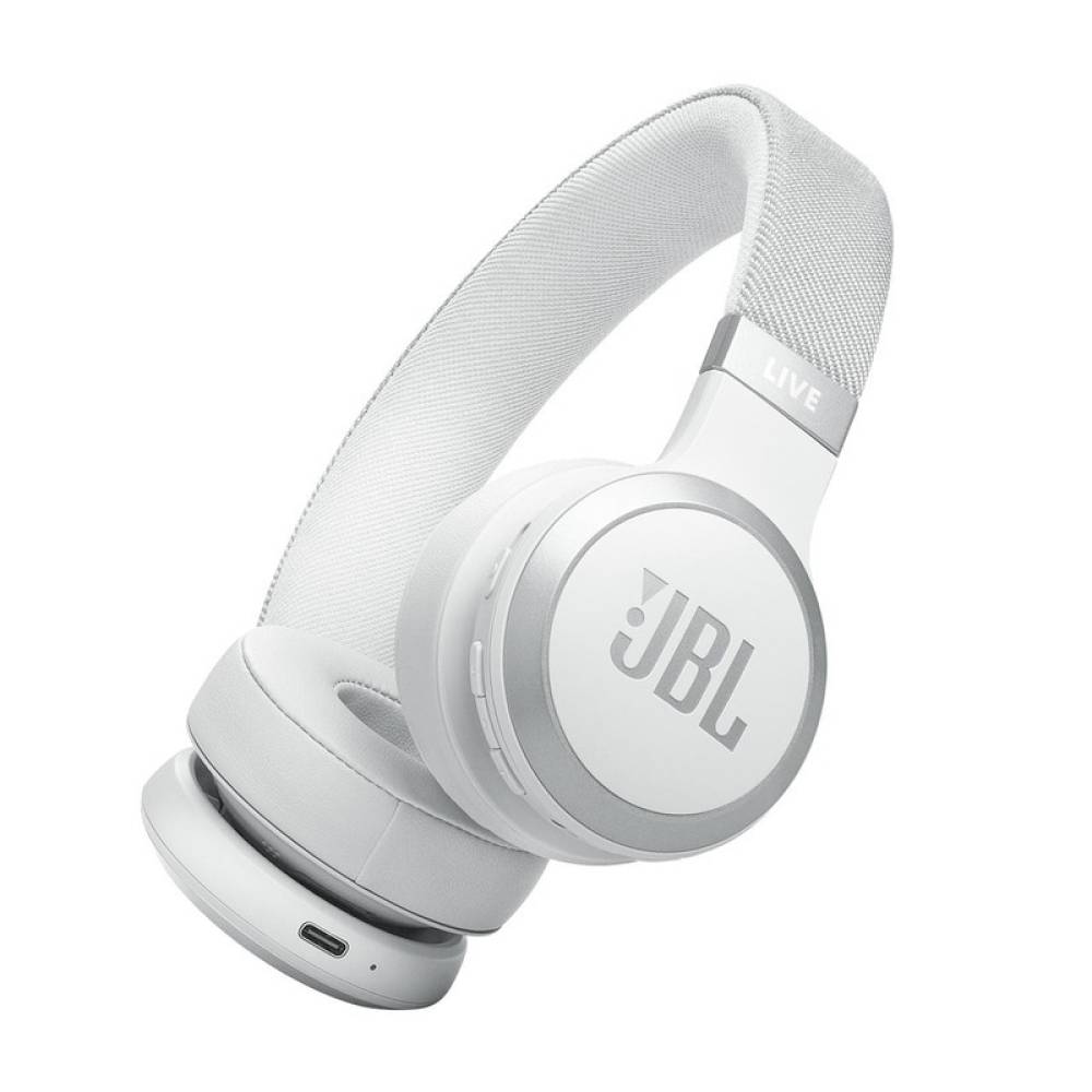 Наушники закрытые JBL LIVE 670 NC WHITE