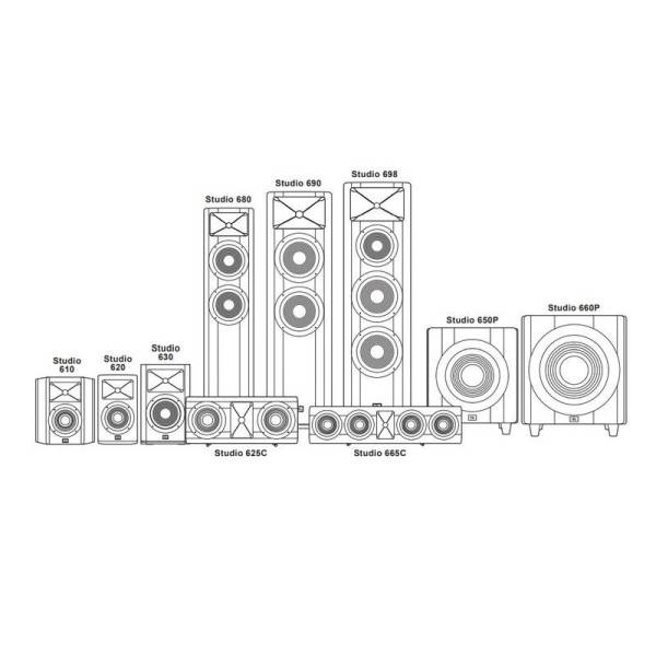 Акустическая система JBL STUDIO 660P