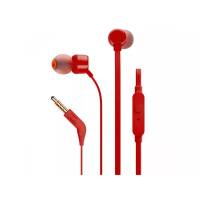 Наушники обычные JBL T110 RED