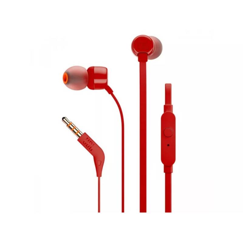 Навушники звичайні JBL T110 RED