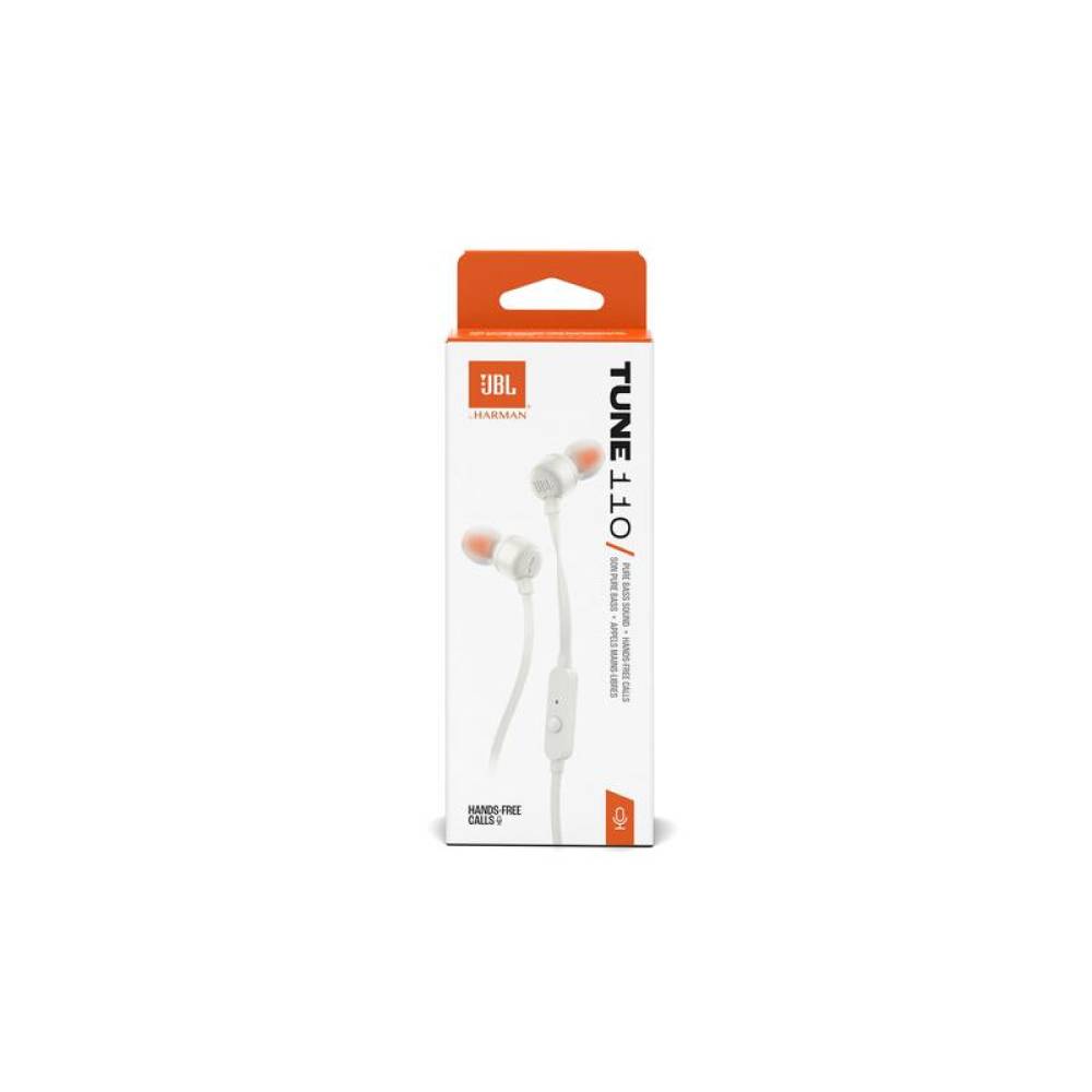 Навушники звичайні JBL TUNE 110 ECO WHITE