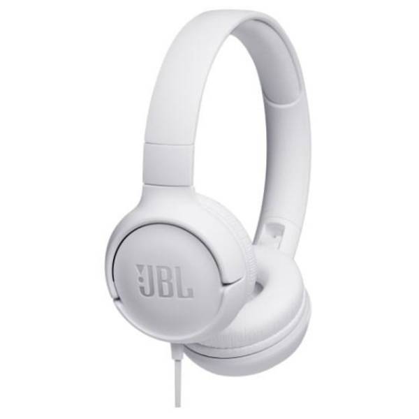 Наушники закрытые JBL TUNE 500 WHITE