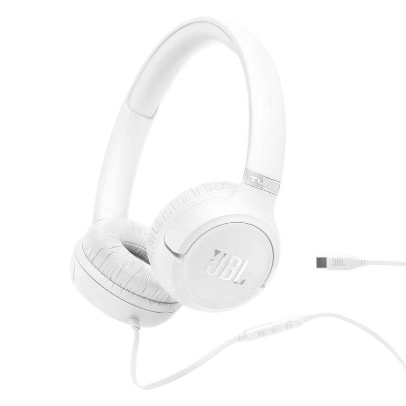Наушники закрытые JBL TUNE 530C USB-C WHITE