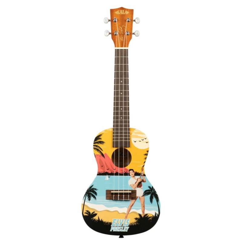 Укулеле Kala Learn To Play Elvis Blue Hawaii Concert Ukulele