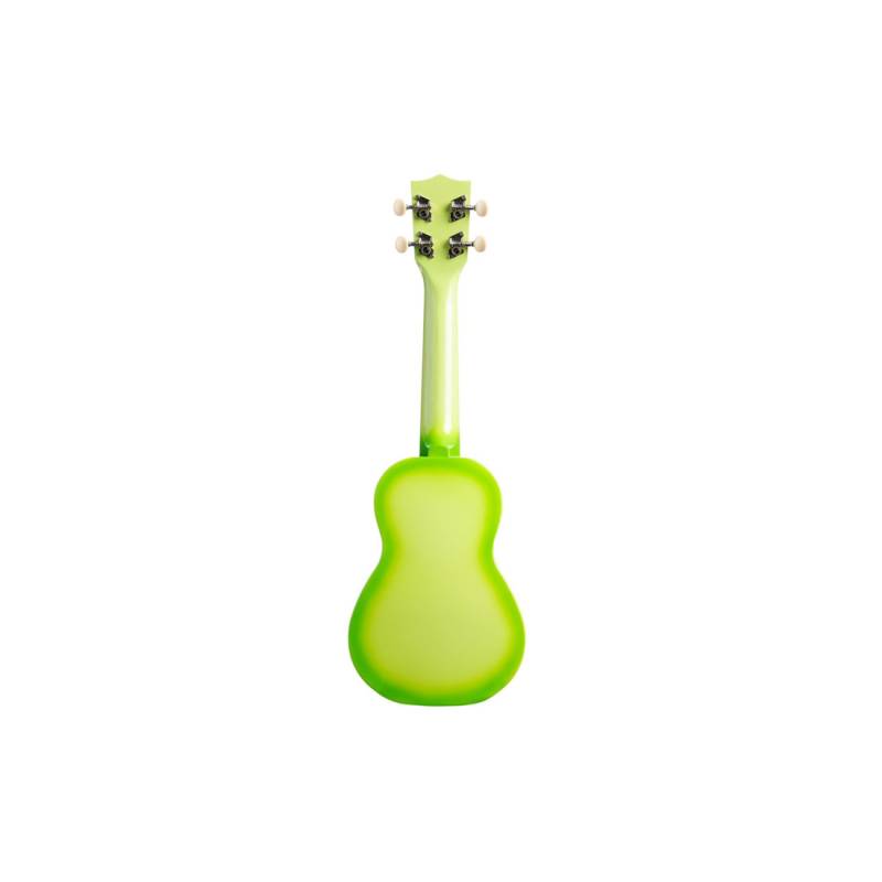 Укулеле KALA MAKALA DOLPHIN GREEN APPLE BURST UKULELE