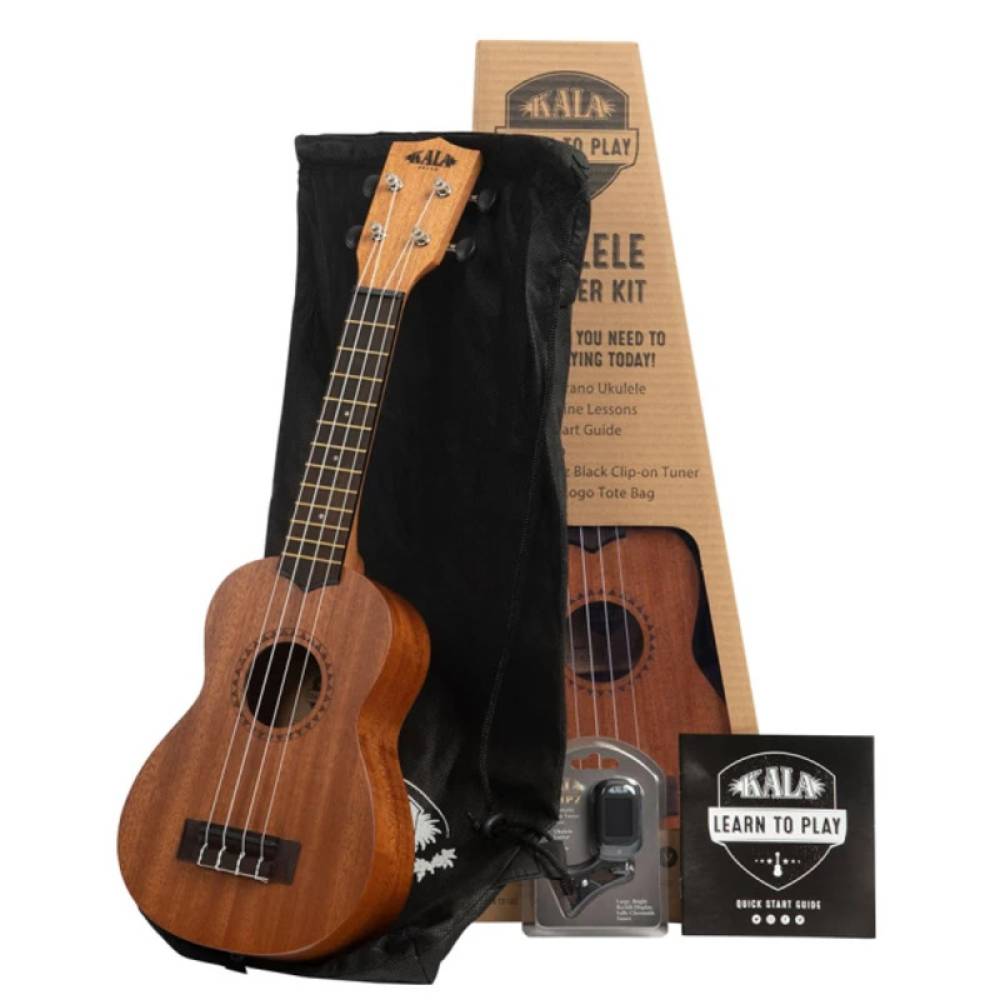 Укулеле Укулеле KALA Learn To Play Soprano Ukulele STARTER KIT