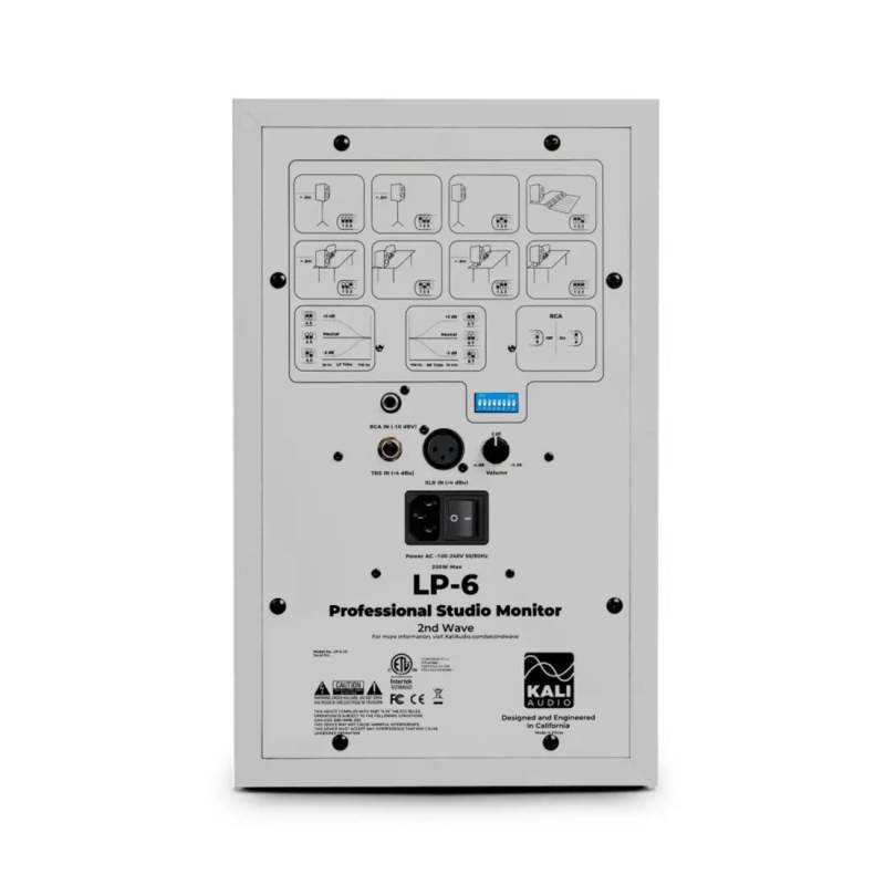 Студійний монітор Kali Audio LP-6 2nd Wave White