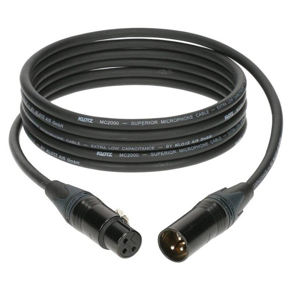 Мікрофонний кабель Klotz M2 Superior Microphone Cable 10 M (M2FM1-1000)