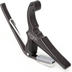 Каподастр Kyser KG6BCA Quick-Change Acoustic Guitar Capo Black Chrome