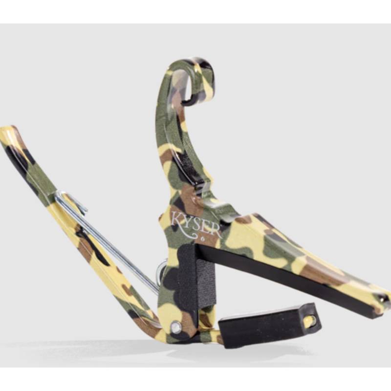 Каподастр Kyser KG6C2A Quick-Change Acoustic Guitar Capo Camo 2