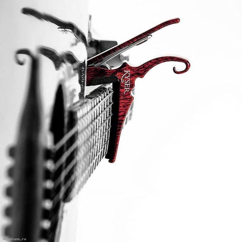 Каподастр Kyser KG6RWA Quick-Change Acoustic Guitar Capo Rosewood