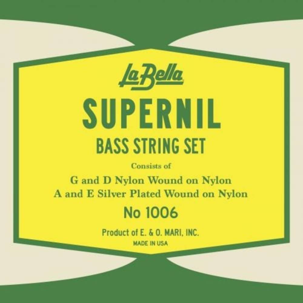 Струны для контрабаса La Bella 1006 Supernil 90/122 Струны для контрабаса La Bella 1006 Supernil 90/122