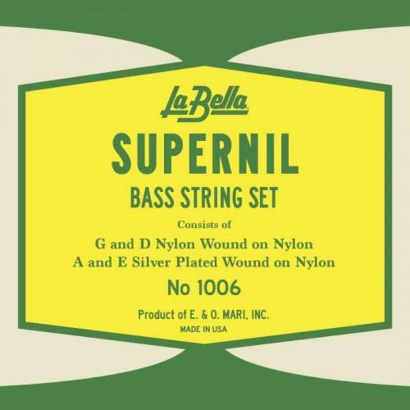 Струны для контрабаса La Bella 1006 Supernil 90/122