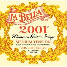 Струни для класичної гітари La Bella 2001FM Flamenco Medium Tension