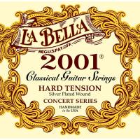 Струни для класичної гітари La Bella 2001H Silver Plated Hard Tension