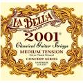 Струни для класичної гітари La Bella 2001M Silver Plated Medium Tension