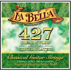 Струни для класичної гітари La Bella 427 Pacesetter Elite Clear Nylon