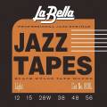 Струни для електрогітари La Bella 800L Black Nylon 12/56