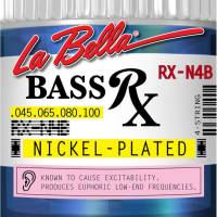 Струны для бас-гитары La Bella RX-N4B Nickel-Plated 45/100