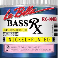 Струны для бас-гитары La Bella RX-N4B Nickel-Plated 45/100