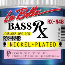 Струни для бас-гітари La Bella RX-N4B Nickel-Plated 45/100