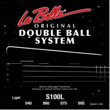 Струни для бас-гітари La Bella S100L Double Ball Steinberger Light 40/95