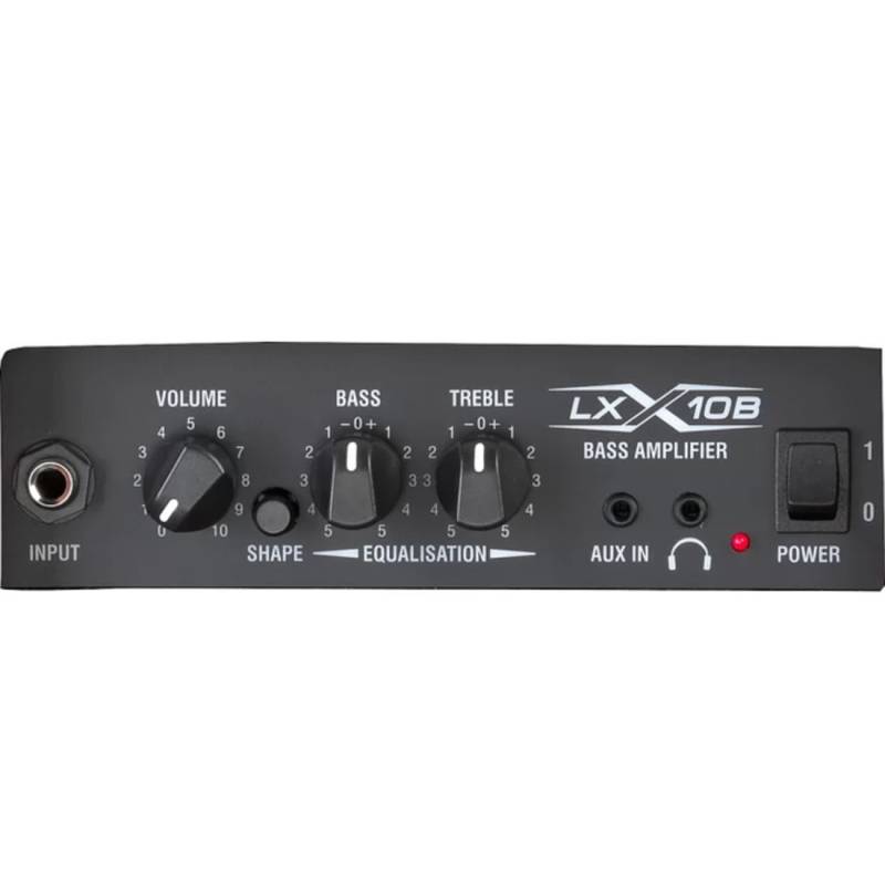 Комбопідсилювач для бас-гітари Laney LX10B-RED