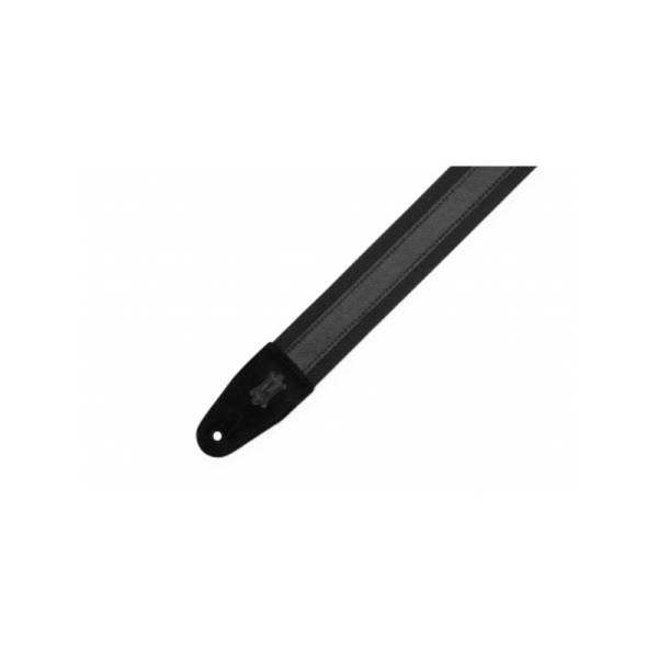 Ремень для гитары Levy's MC2CG-BLK-BLK Cotton Combo Series (Black/Black)
