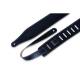 Ремень для гитары LEVY'S DM17-BLK TOP GRAIN SERIES GUITAR STRAP (Black)