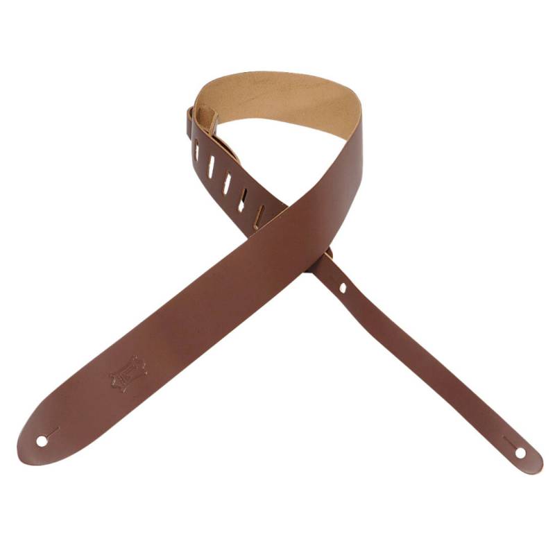 Ремень для гитары LEVY'S M12-BRN Lead Leather Series (Brown)