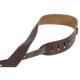 Ремінь для гітари LEVY'S M12-BRN Lead Leather Series (Brown)