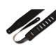 Ремінь для гітари LEVY'S M26-BLK Streamline Leather Series (Black)