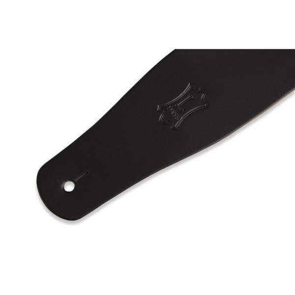 Ремінь для гітари LEVY'S M26-BLK Streamline Leather Series (Black)
