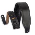 Ремінь для гітари LEVY'S M26PD-BLK Amped Leather Series (Black)