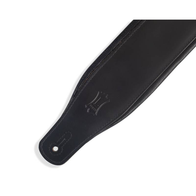 Ремень для гитары LEVY'S M26PD-BLK Amped Leather Series (Black)