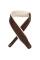 Ремень для гитары LEVY'S M26PD-BRN_CRM Amped Leather Series (Brown)