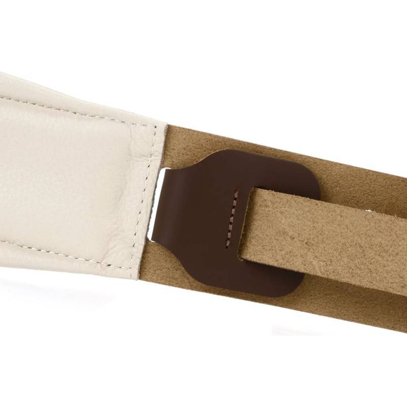 Ремень для гитары LEVY'S M26PD-BRN_CRM Amped Leather Series (Brown)