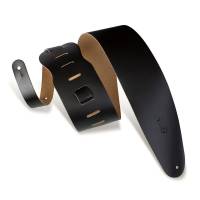 Ремінь для гітари LEVY'S M4-BLK Lead Leather Series (Black)