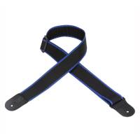 Ремінь для гітари Levy's M8 POLY-BKB Polypropylene Guitar Strap Black and Blue