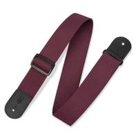 Ремень для гитары Levy's M8 POLY-BRG Polypropylene Guitar Strap Burgundy