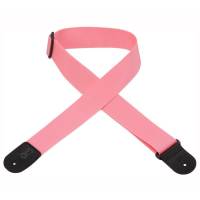 Ремень для гитары Levy's M8 POLY-PNK Polypropylene Guitar Strap Pink