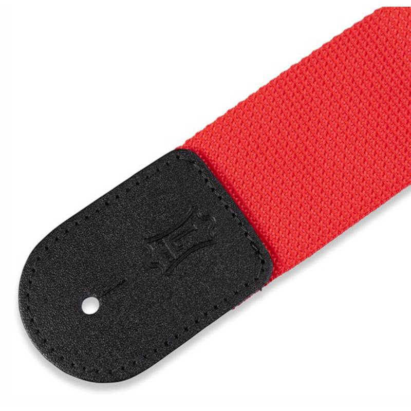 Ремінь для гітари Levy's M8 POLY-RED Polypropylene Guitar Strap Red