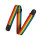 Ремень для гитары LEVY'S M8POLY-RNB Single Tone Solid Colored Poly Series (Rainbow)